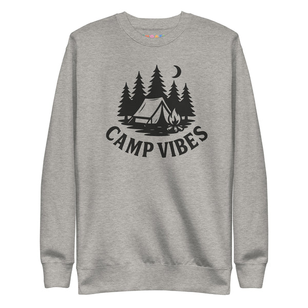 Camp Vibes Sweatshirt  Classic Fit for Outdoor Souls