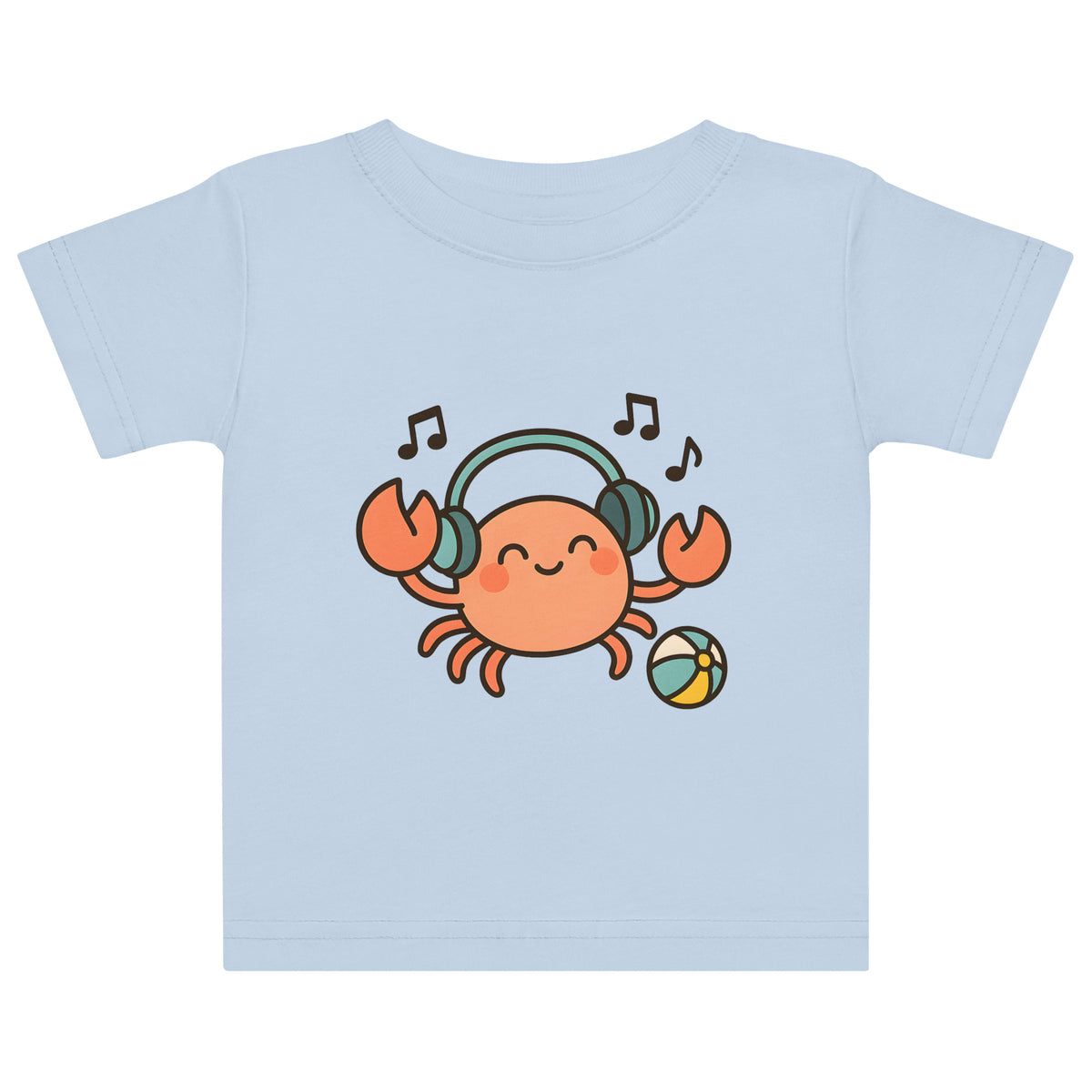 Crabby Groove – Baby Jersey T-Shirt
