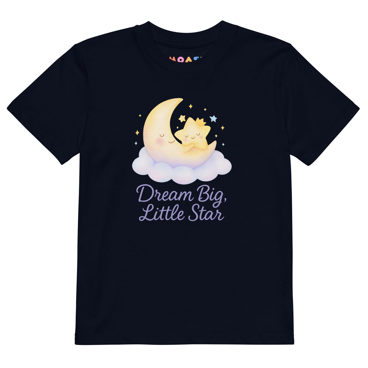 Dream Big, Little Star Organic Cotton Kids T-Shirt
