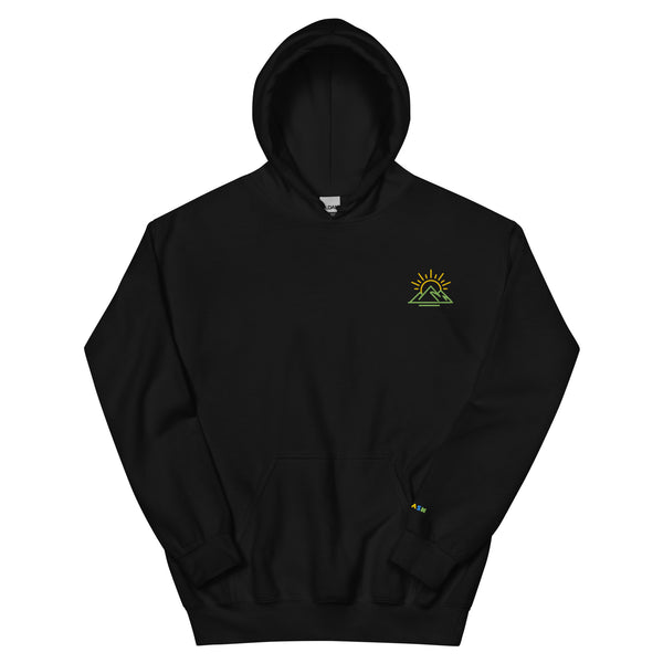 Mountain Sunrise Hoodie  Minimalist Adventure Wear