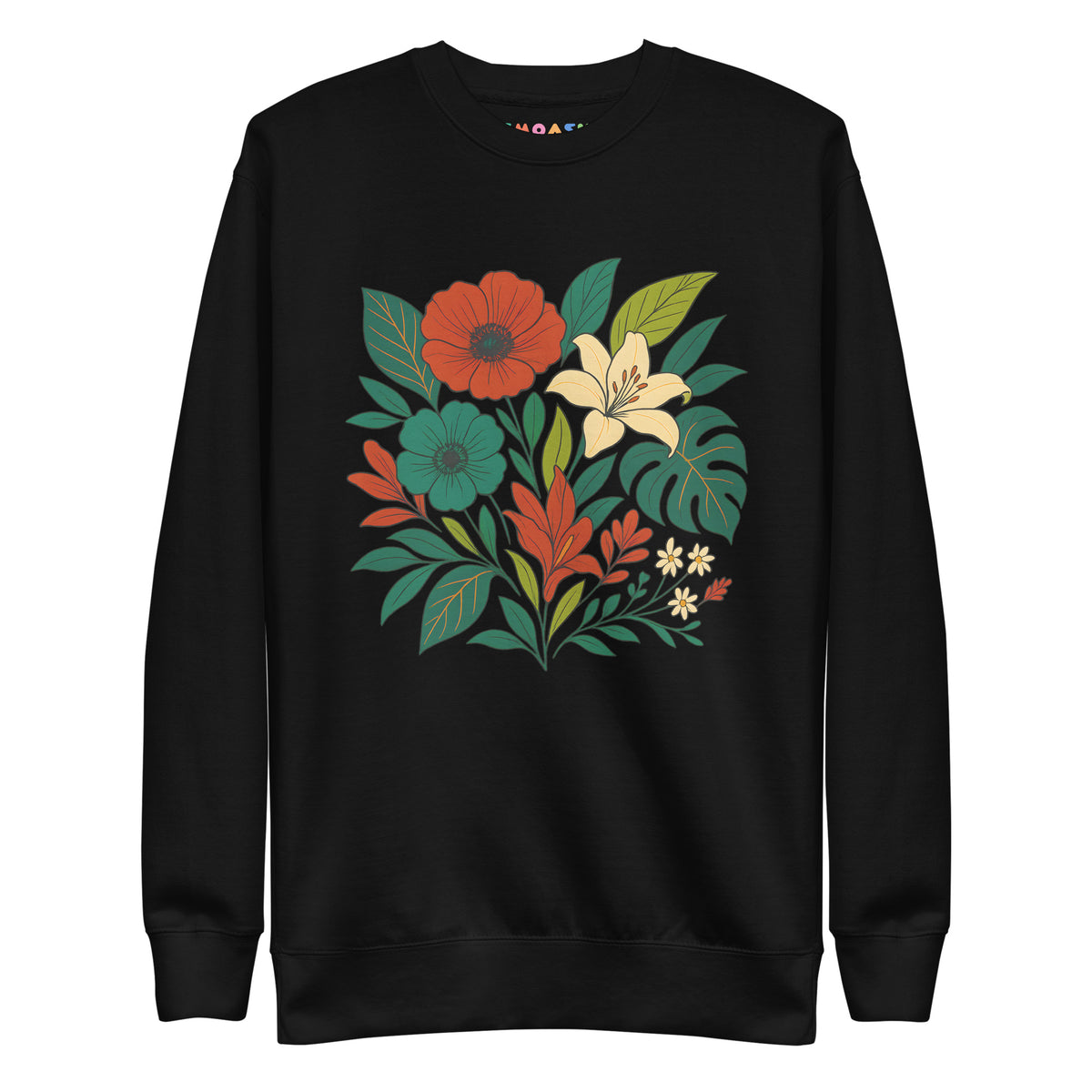 Floral Bloom-Botanical Sweatshirt – Wear Nature’s Joy