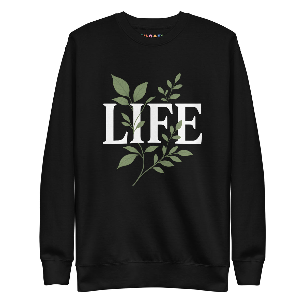 LIFE Botanical Graphic Sweatshirt – Embrace the Growth