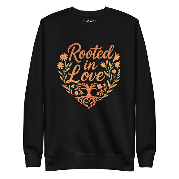 Rooted in Love Sweatshirt – Family, Growth & Heartfelt Roots