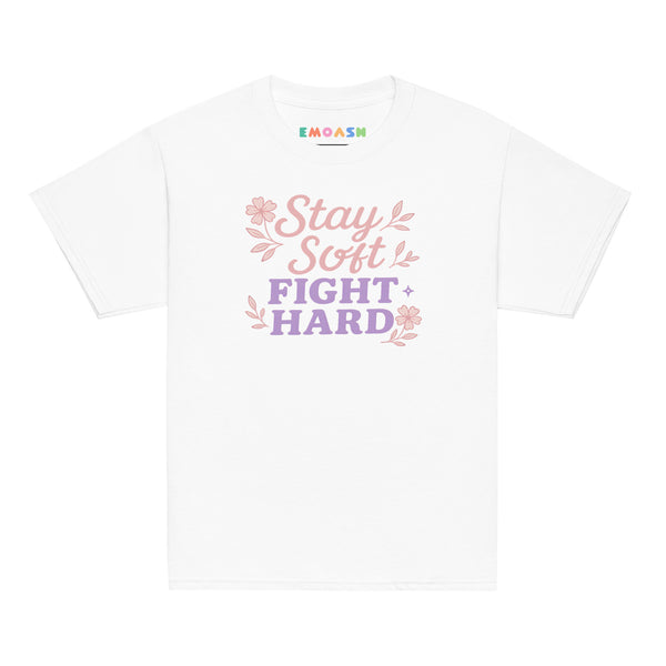 Stay Soft, Fight Hard – Empowering Youth Classic Tee