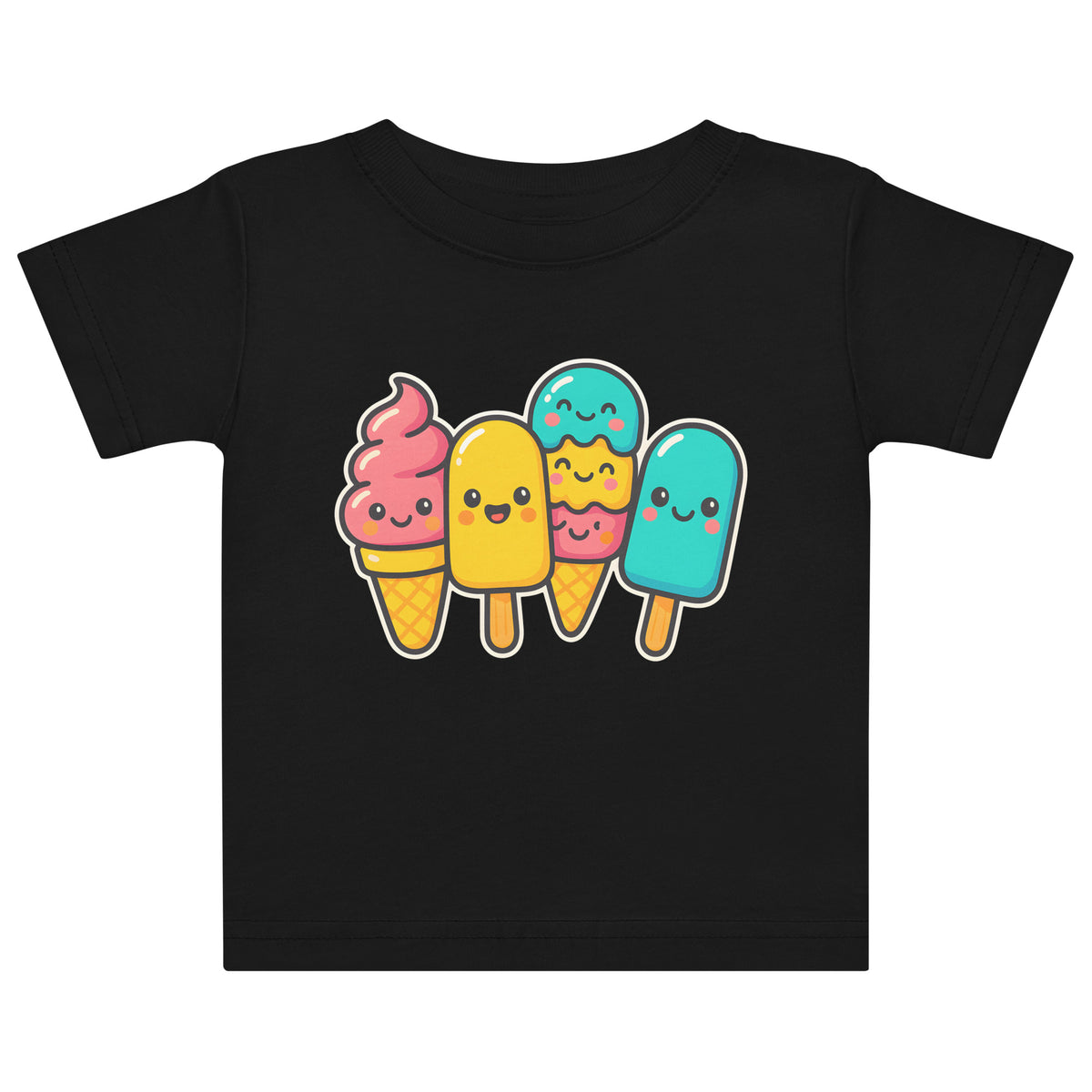 Sweet Treat Crew Baby Jersey T-Shirt 🍦🍭