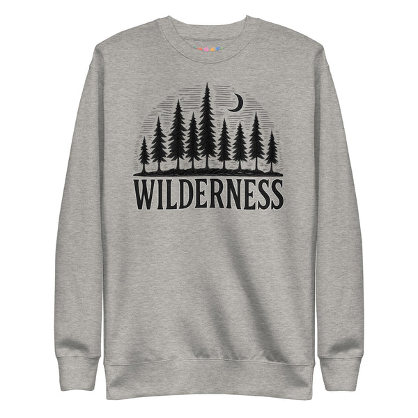 Wilderness Forest Graphic Sweatshirt – Into the Quiet Wild